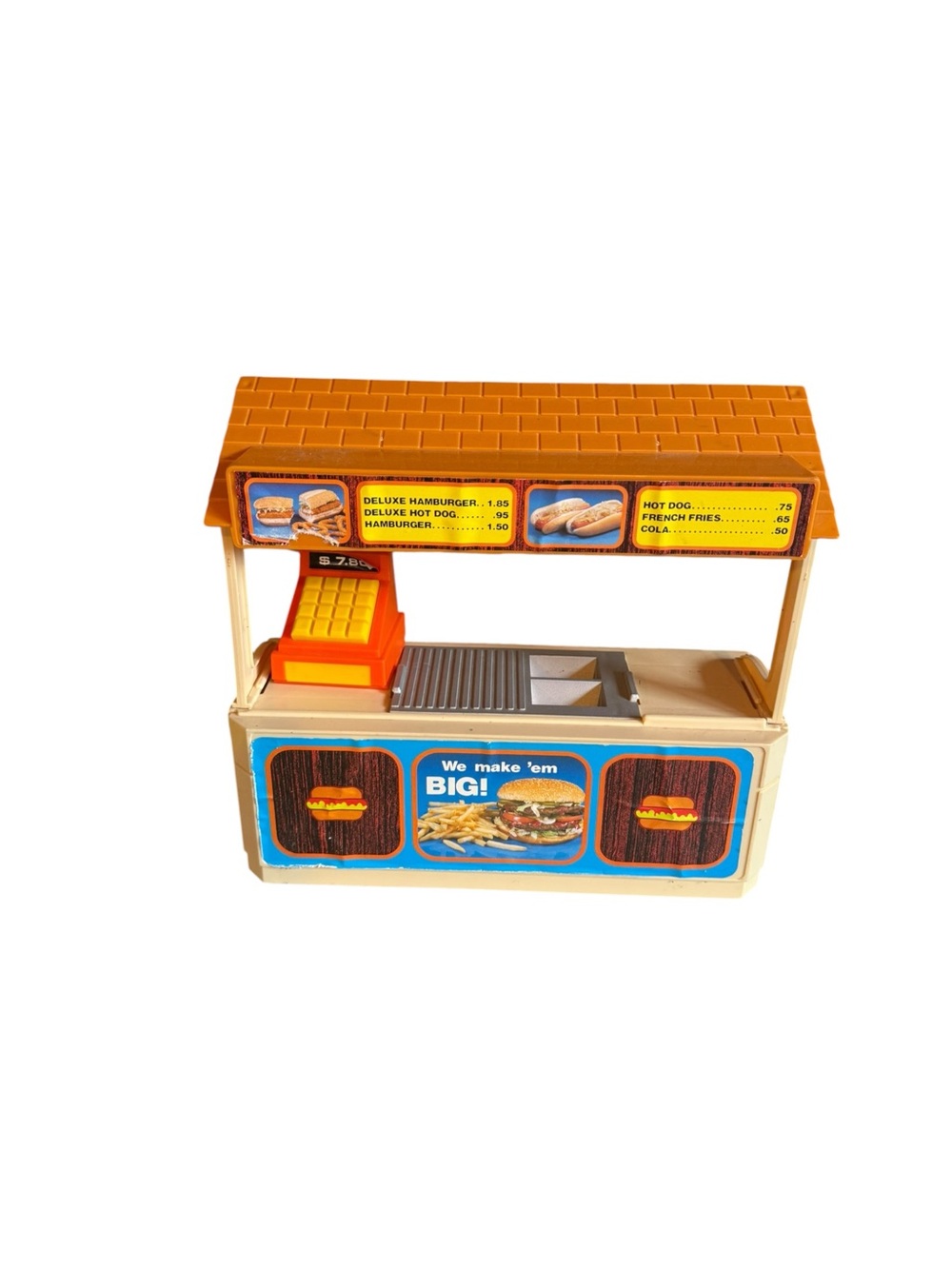 vintage Arco Toys fast food stand/playset